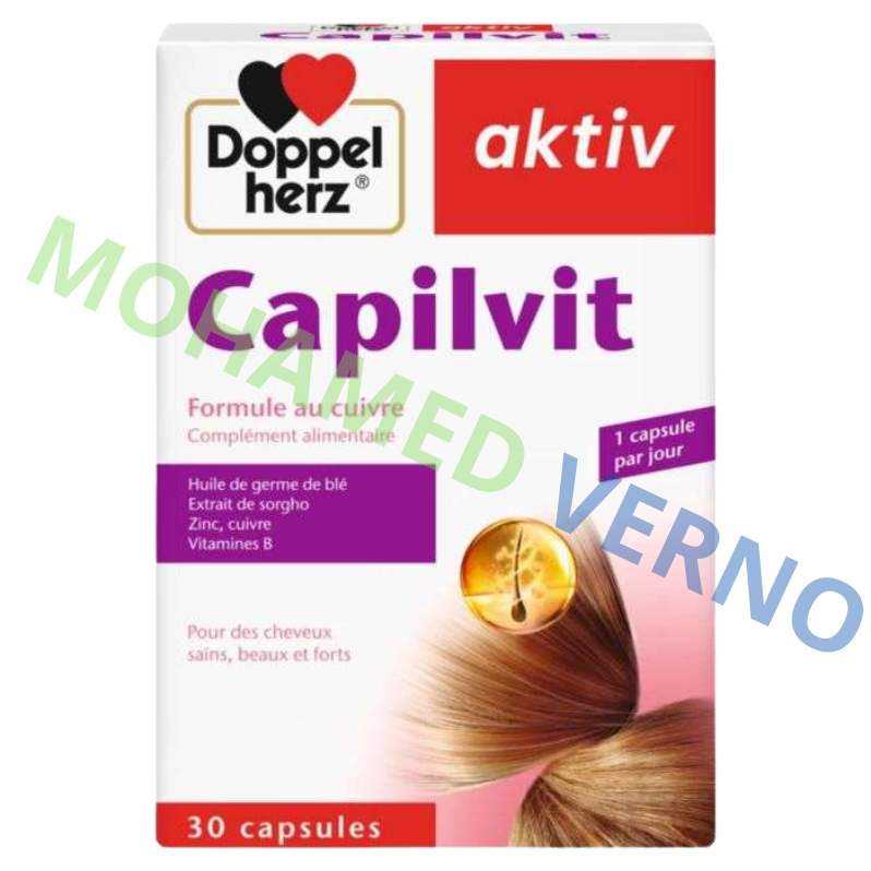 DOPPELHERZ AKTIV CAPILVIT 30 CAPSULES